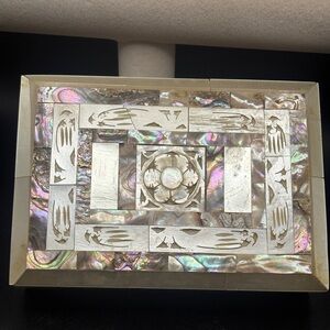 Mother of Pearl Inlay Decorative Box